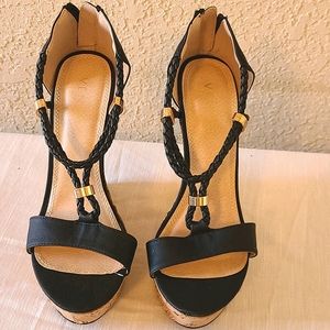 Wedge heel sandals